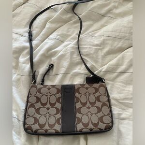 Coach NWOT Vintage Slim Demi Signature Crossbody